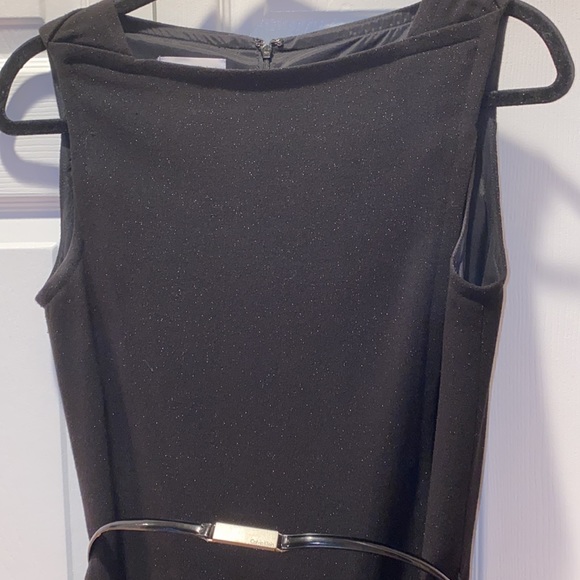 CALVIN KLEIN Sparkle Sheath Dress - Picture 3 of 10